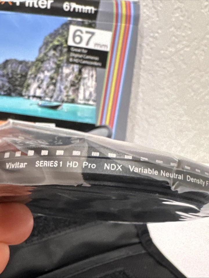 Vivitar 67mm Neutral Density Variable Filter NDX Filter ND2 ND1000 Eclipse - Image 4 of 4