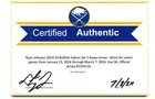 NHL Adidas 2023-24 Buffalo Sabres Game Worn Away Jersey Ryan Johnson 56 — photo 3