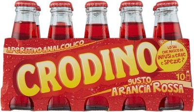 40x Campari Crodino Arancia Rossa Rot Orange 100 Ml Aperitif Bitter