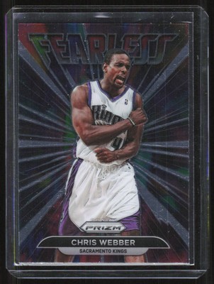 2021-22 Panini Prizm Fearless Chris Webber Sacramento Kings #16