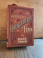 Adventures Of HUCKLEBERRY FINN book Printed In 2015 Barnes And Noble