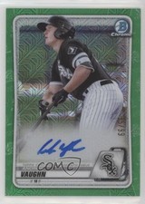 2020 Bowman Chrome Mega Box Mojo Green Refractor 95/99 Andrew Vaughn Auto 06z2