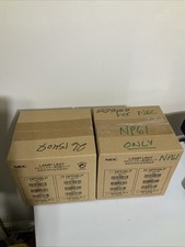 Lot Of 2 Genuine NEC NP09LP Lamp Unit for NP61 NP62 NP63 NP64 Series Projectors
