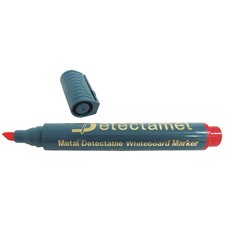 DETECTAMET, INC. 145-A06-P03-A08 Dry Erase Marker Set,Red,Capped,PK10 52HV25