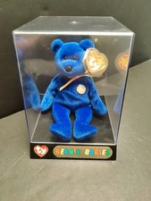Official Branded TY Beanie Babies -DISPLAY CASE -8" x 6.5" -CLUBBY 8.5"