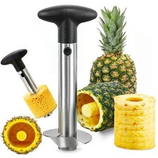 Pineapple Corer Slicer Stainless Steel Fruit Cutter Peeler Kitchen Tool