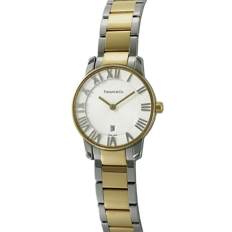 Tiffany & Co. Women Gold Plated Band Wristwatches for sale  display picture 1
