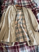 vintage Burberrys Trench Coat jacket Nova Che...