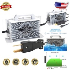 Smart 36 Volt 20 Amp Golf Cart Charger Rapid Charge Crowfoot Plug