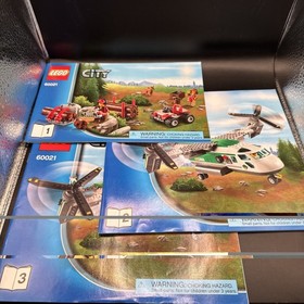 LEGO City #60021 Cargo Heliplane, 99.9% Complete, W/Instructions Read Desc