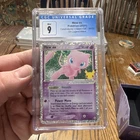 Pokemon TCG Celebrations Classic Collection Mew ex 88/92 Holo Eng 2021 CGC 9