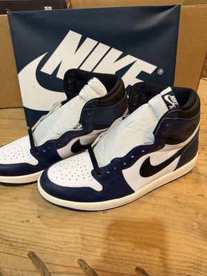 Size 12 - Air Jordan 1 Retro OG High Midnight Navy for sale online