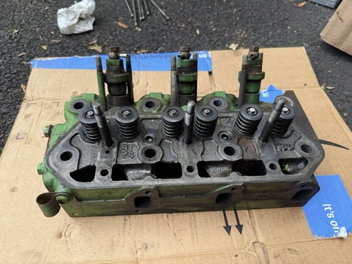 John Deere Yanmar OEM Diesel Engine 3T75 Cylinder Head And Injectors