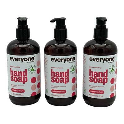 Everyone Hand Soap Ruby Grapefruit 12.75 Oz. - Pack of 3