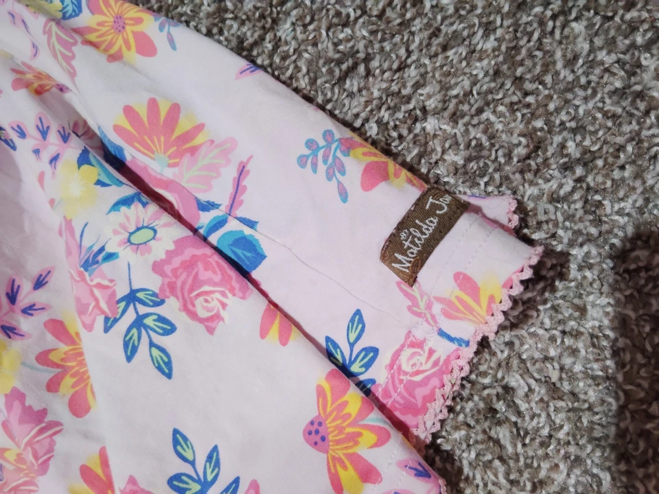 Vestido púrpura giratorio para niñas Matilda Jane Lets Go Together talla 4 Foto 3 de 4