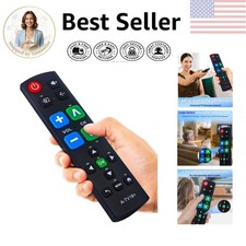 Ergonomic Big Button Universal Remote for All...
