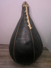 Saco de Boxeo Speed hecho por Rawlings PSB Modelo 3 libras. Años 40 Holds Air G