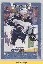 2017-18 Upper Deck Compendium Blue Nikolaj Ehlers #825 READ 04vd