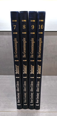 Asterix Gesamtausgabe - Band 7 + 8 + 9 + 10 - Goscinny & Uderzo - Hardcover