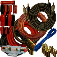IMC Audio WK-4RD 4 Gauge Amplifier Installation Wiring Kit - A Car Amplifier ...