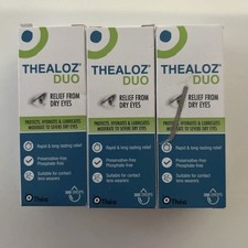 3 x Thea Thealoz Duo Eye Drops 10ml