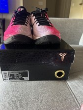kobe 6 protro kay yow think pink sixe 8 men
