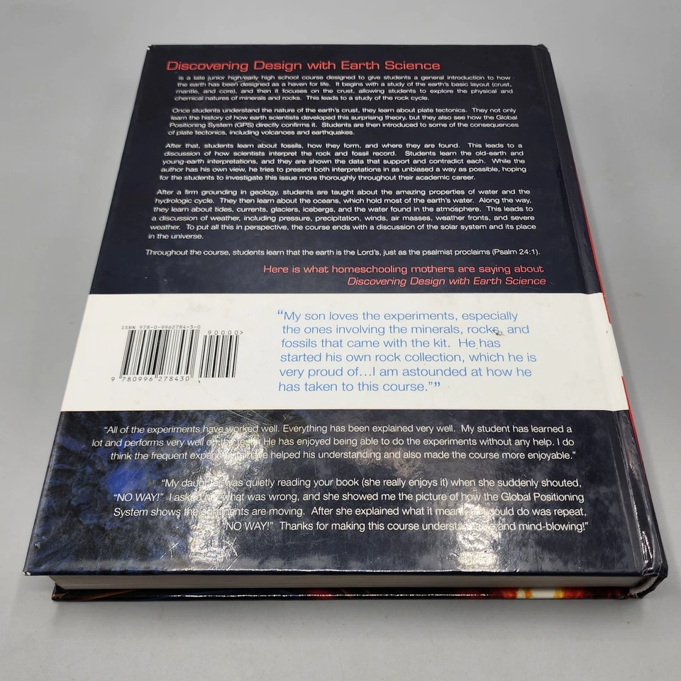 Discovering Design With Earth Science Text Book by Dr. Jay Wile - Image 3 of 4