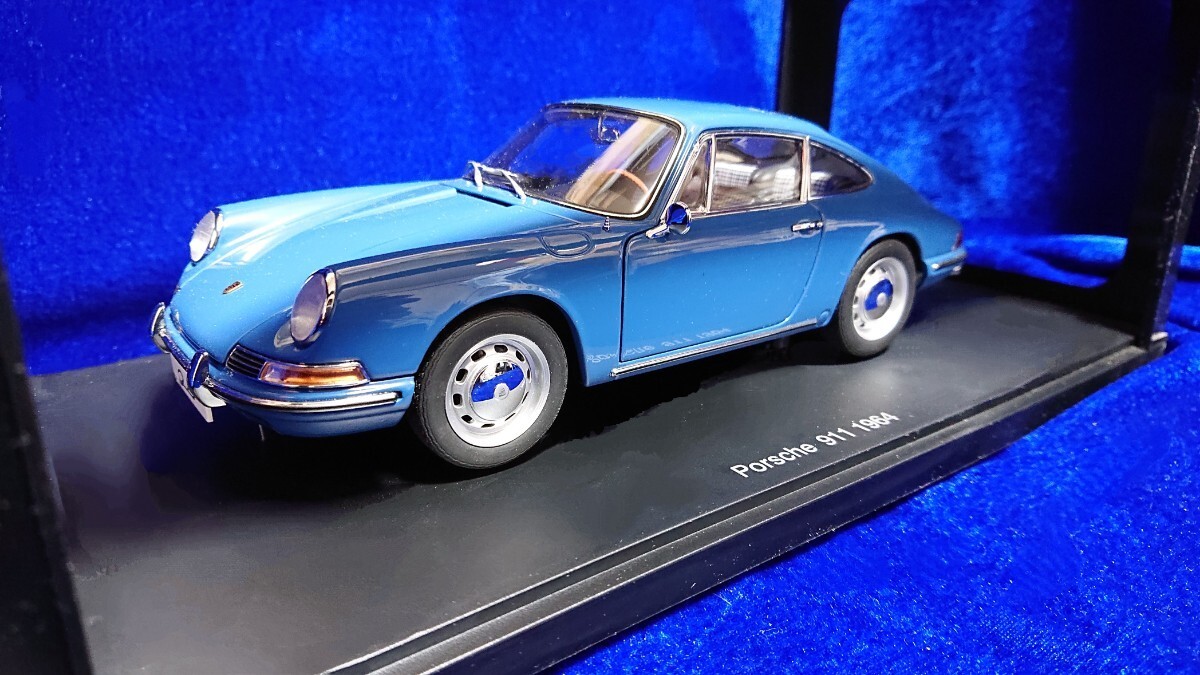AUTOart Porsche 911 1964 Blue 77913