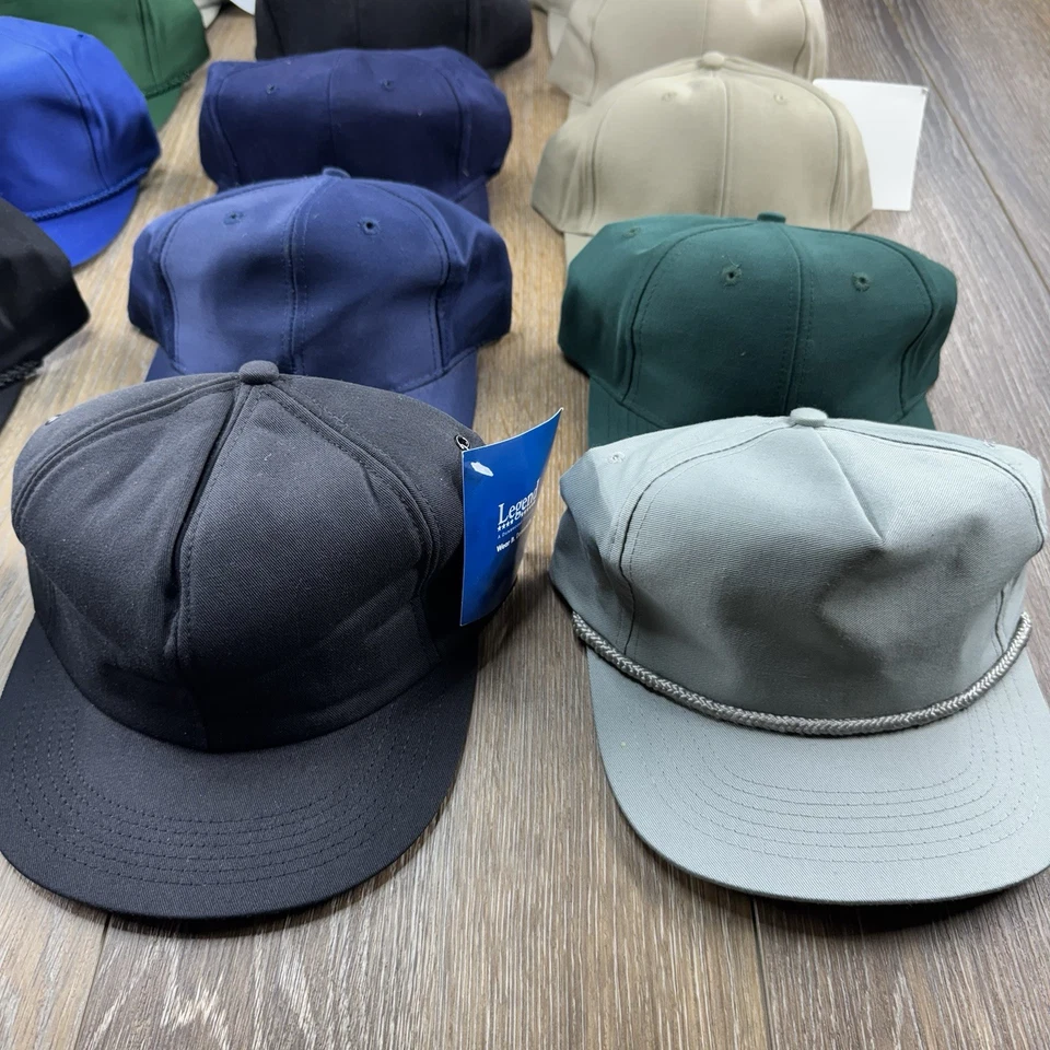 Vintage Blank Hat Lot Of 15 Snapback & Strapback Wholesale Bundle Baseball Cap - Image 4 of 4
