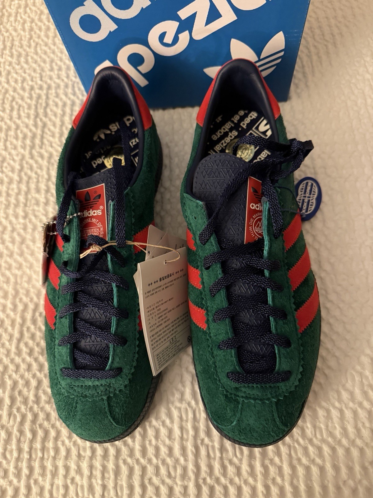 adidas Blackburn SPZL Collegiate Green Size 8.5