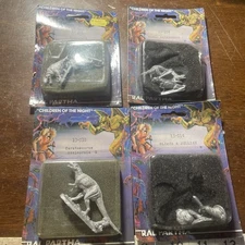 New Sealed RAL PARTHA Children of the Night Miniature Lot Of 4 ADND Figurines