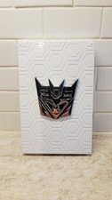 New Chrome 3d Transformers Decepticon Auto Badge Emblem Decal Sticker New Chrome 3d Transformers Decepticon Auto Badge Emblem Decal Sticker