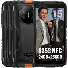 Smartphone Doogee Fire 3 ultra outdoor Android 15 cellulare 24 GB + 256 GB NFC doppia SIM