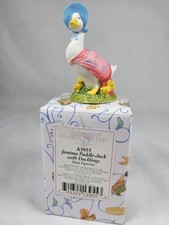 Jemima Puddle Duck Figurine Beatrix Potter Border Fine Arts Vintage 2005 Boxed