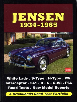 Jensen Brooklands Road Test Portfolio 1934-1965 Interceptor 541 C-V8