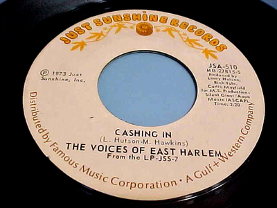 #ad THE VOICES OF EAST HARLEM CASHING IN NORTHERN SOUL NM VINYL amp; EX AUDIO $135.00
