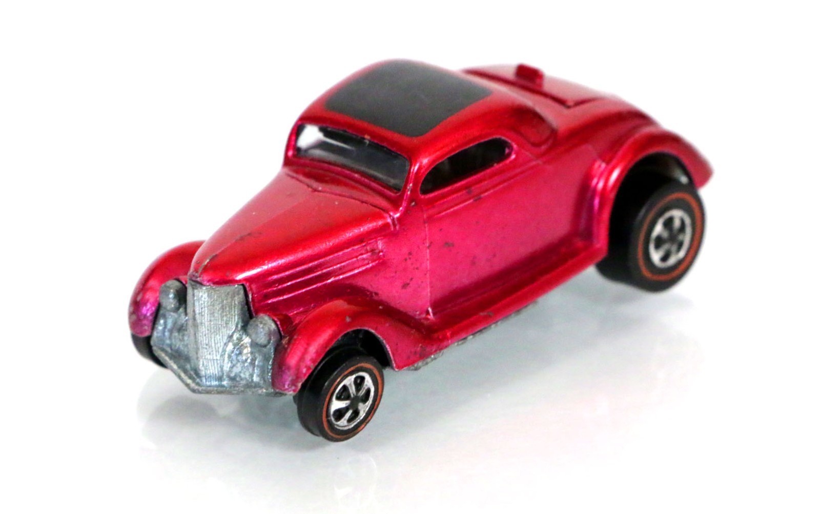 Hot Wheels Redline, Classic 36 Ford Coupe, PINKISH-ROSE, COOL COLOR !, Lot 834