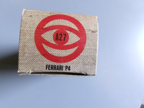 MEBETOYS Ferrari P4 no. A 27 scale 1/43 made in Italy EMPTY BOX - Foto 5 di 5