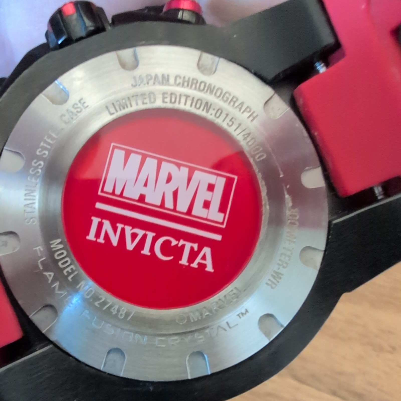 Invicta-Marvel Deadpool-Marvel Comic-Model 27487-… - image 5