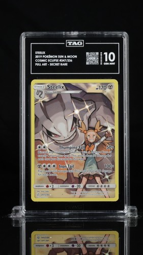 Steelix graded TAG 10 for sale on eBay