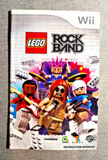 LEGO Rock Band Instruction Manual Only - Nintendo Wii