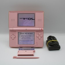  READ Nintendo DS Lite Console - Coral Pink Top Screen Spots 