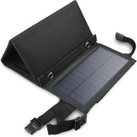 Obest 10W Faltbares Solarpanel, Tragbares Solar LadegeräT Mit Usb Anschluss,
