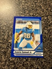 Asante Samuel Jr. 2024 Panini Donruss Blue Press Proof Los Angeles Chargers #226