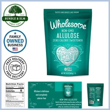 Allulose Sweetener 12oz Zero Calorie Gluten Free  Keto Sugar Substitute