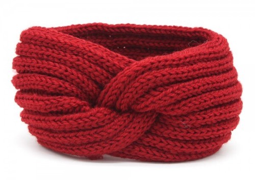 Trendiges Stirnband Grobstrick Knitted Ohrwärmer - Bild 3 von 9