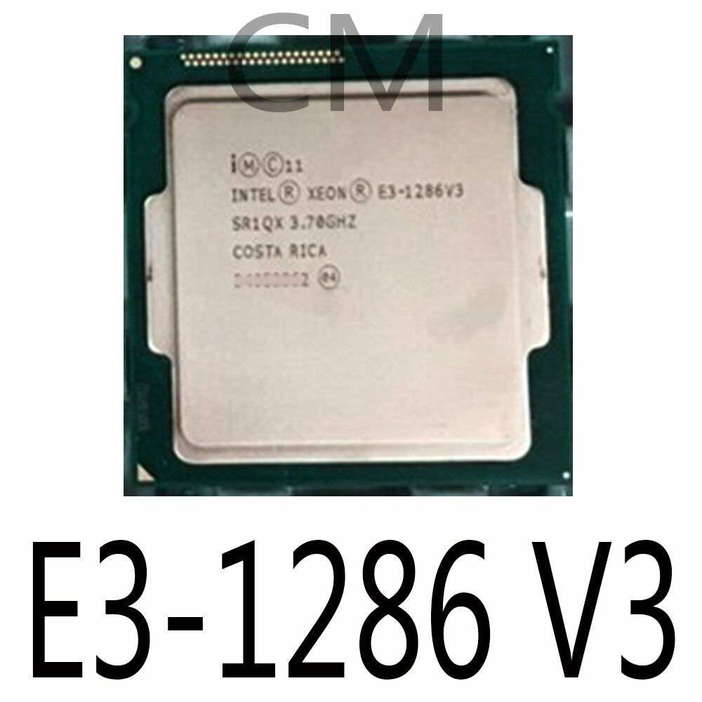 Intel Xeon E3-1286 V3 3.7GHz 4CORE 8M 84W LGA 1150 CPU Intel Xeon E3-1286 V3 3.7GHz 4CORE 8M 84W LGA 1150 CPU