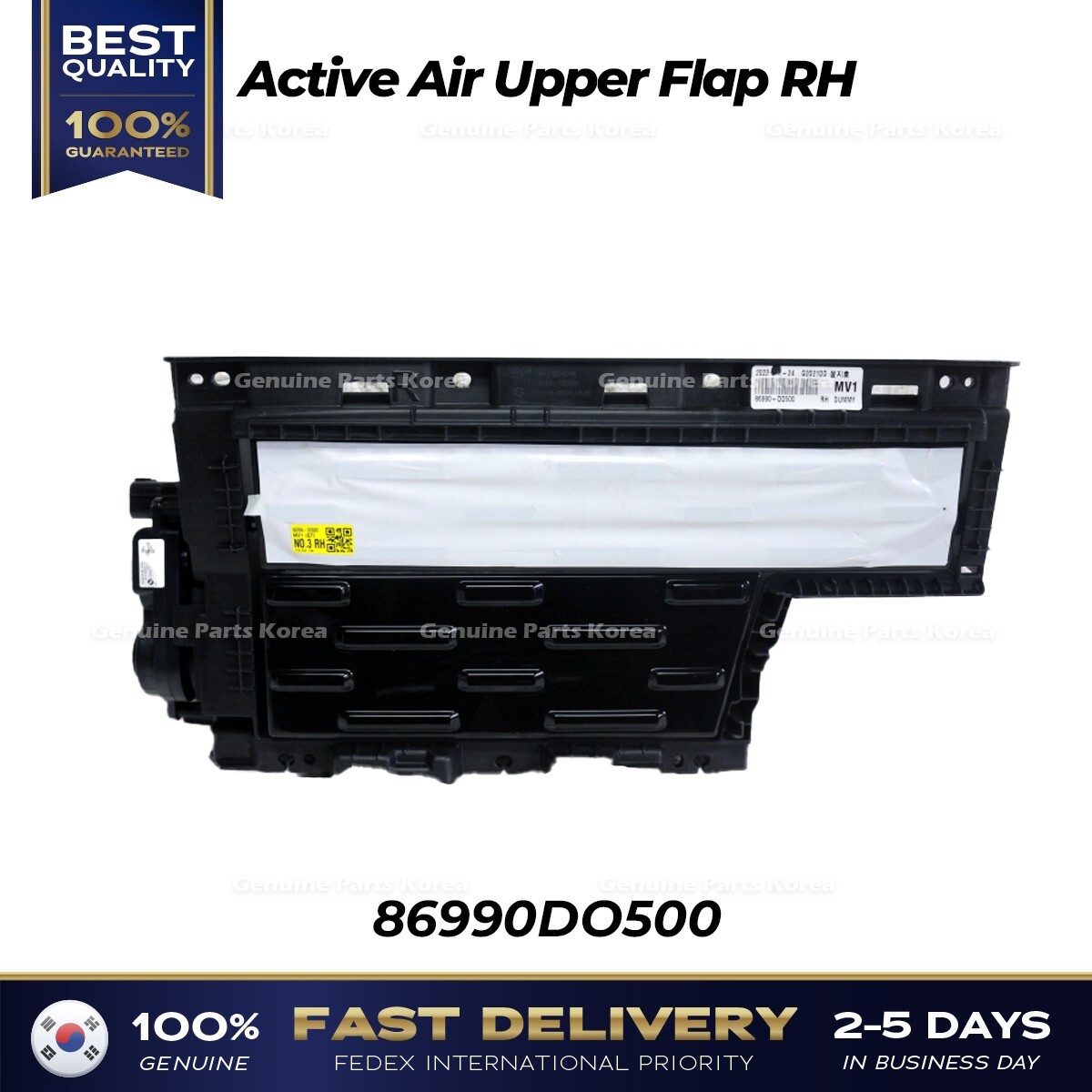 ⭐Genuine⭐ Active Air Upper Flap RH 86990DO500 for Kia EV9 GT | eBay