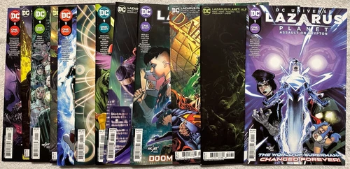 LAZARUS PLANET ALPHA OMEGA ASSAULT ON KRYPTON BAGGED & BOARDED
