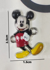 new lot 40 Pcs cartoon mickey Charm necklace Pendant DIY Jewelry Making 2.5cm